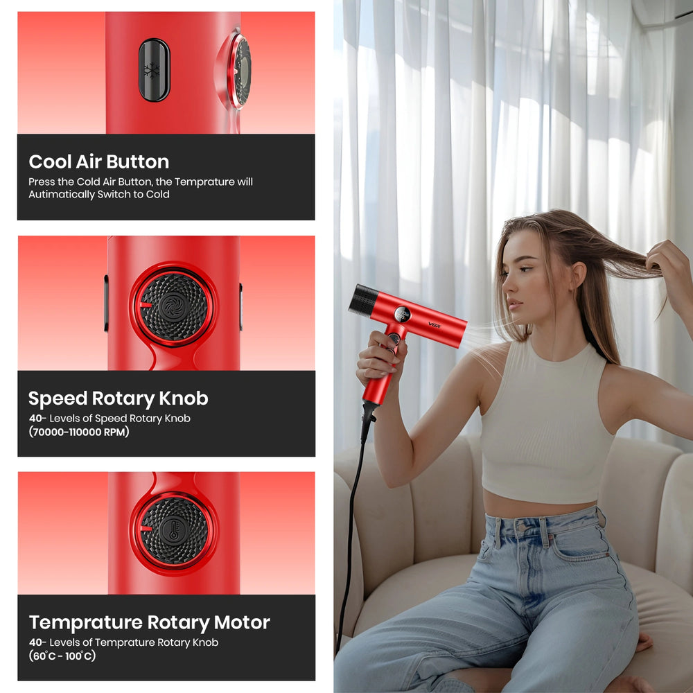 تنظیمات دما و سرعت وی جی از ۴۰۱