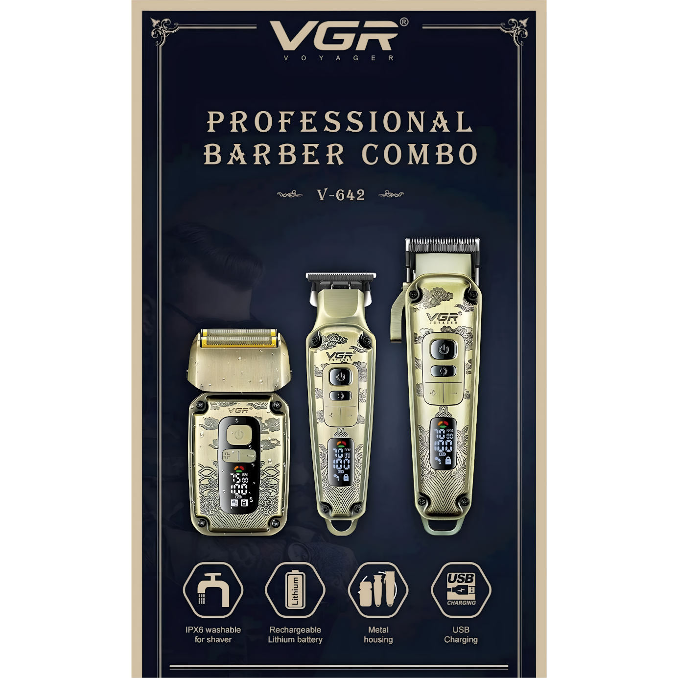 پک حرفه ای vgr 642