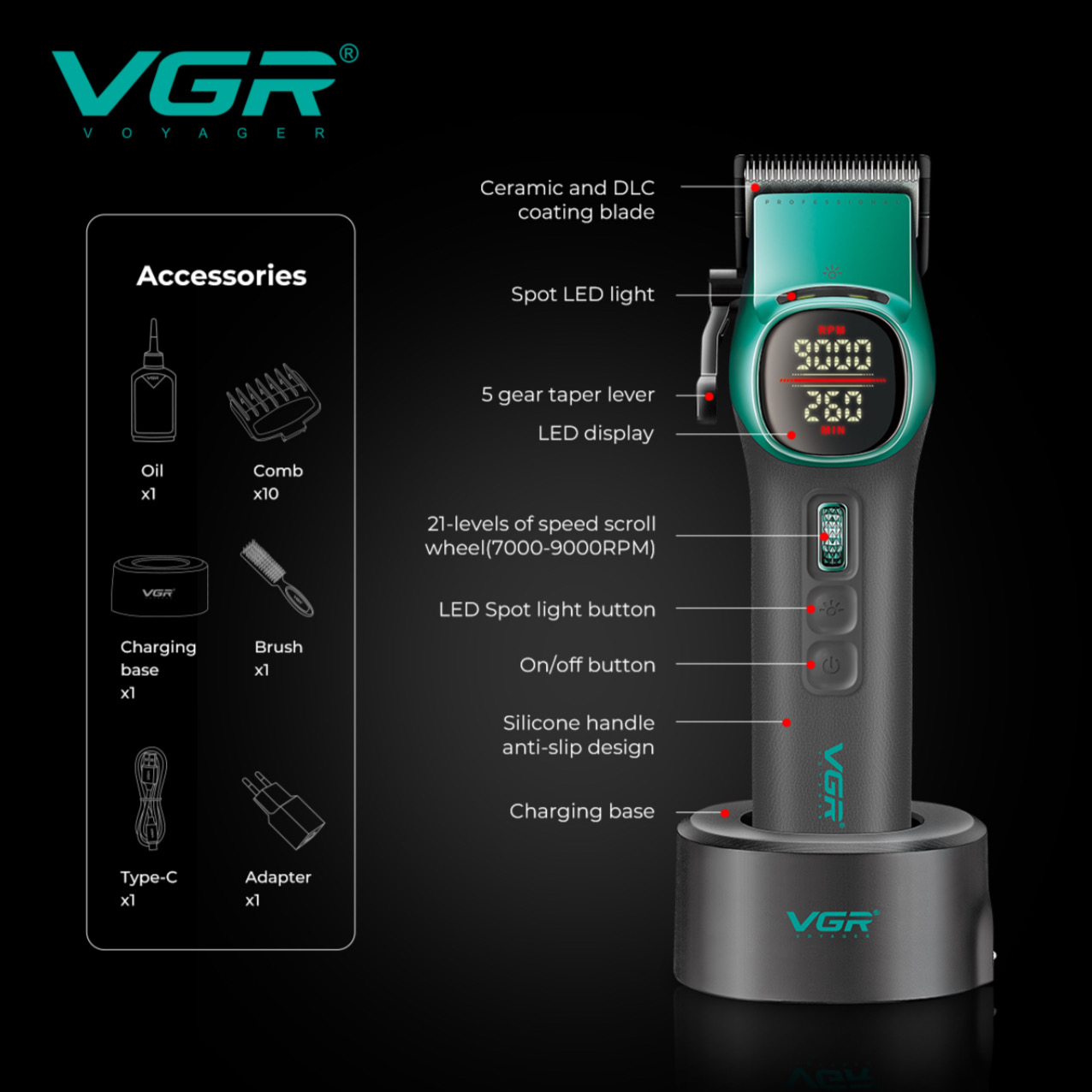 مشخصات فنی وی جی ار مدل ۸۸۵