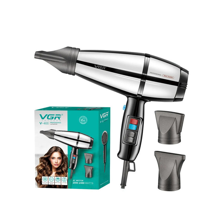 سشوار حرفه ای بدنه استیل vgr