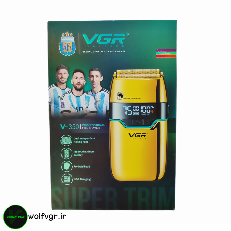 شیور سر و صورت وی جی ار مدل V-350