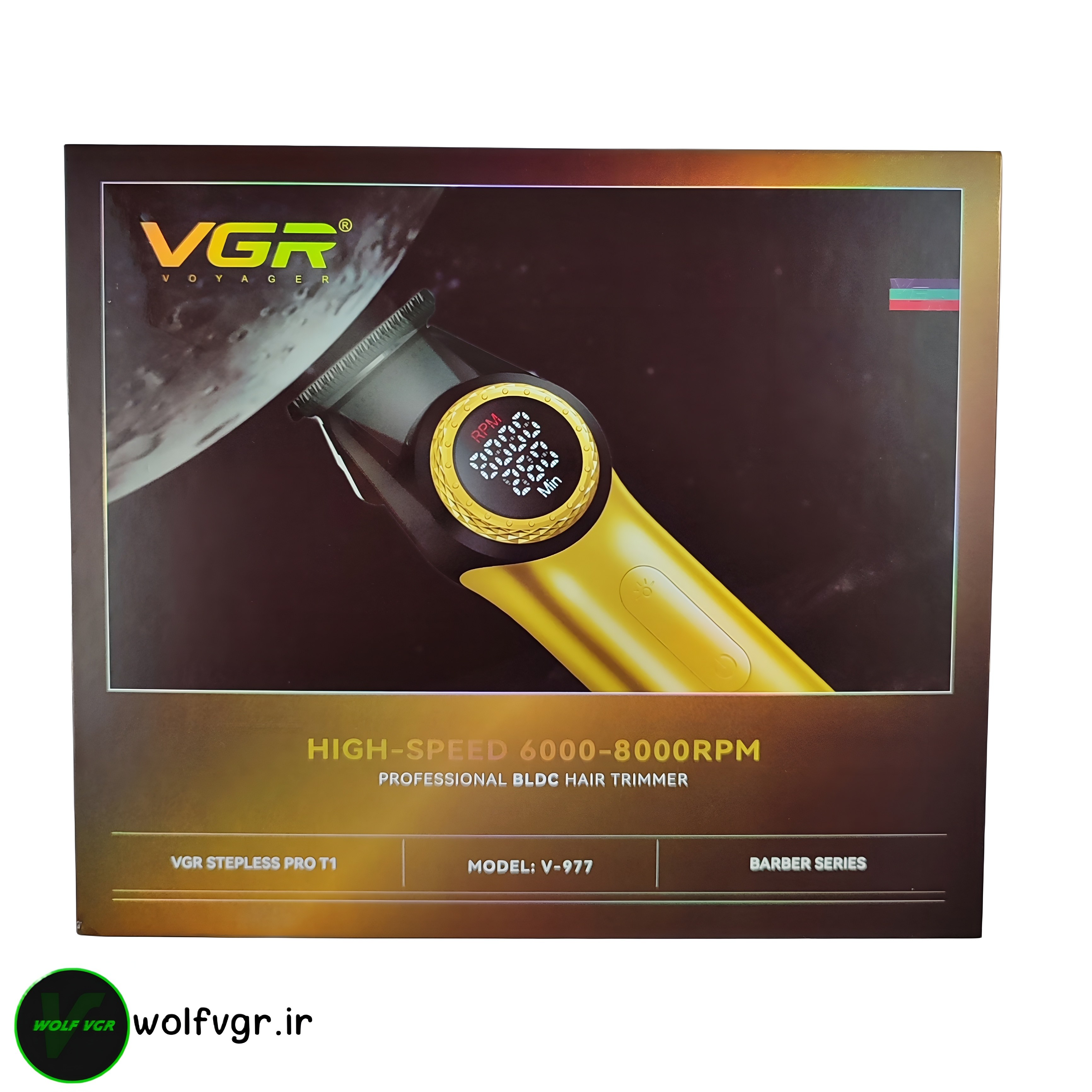 ماشین اصلاح سر و صورت وی جی ار مدل v-977
