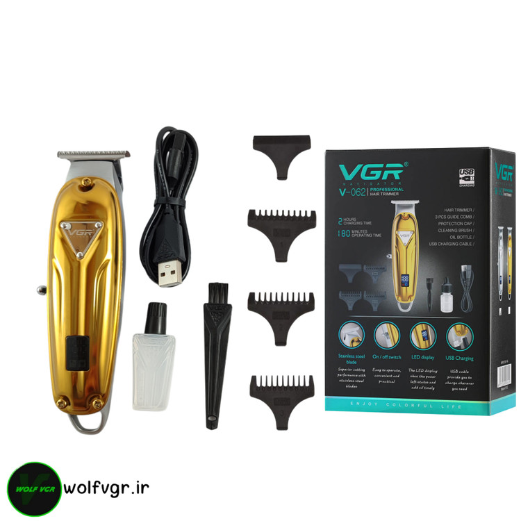 اقلام همراه ماشین اصلاح وی جی ار مدل v-062