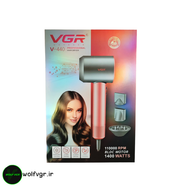 سشوار موتور قوی وی جی ار V-440