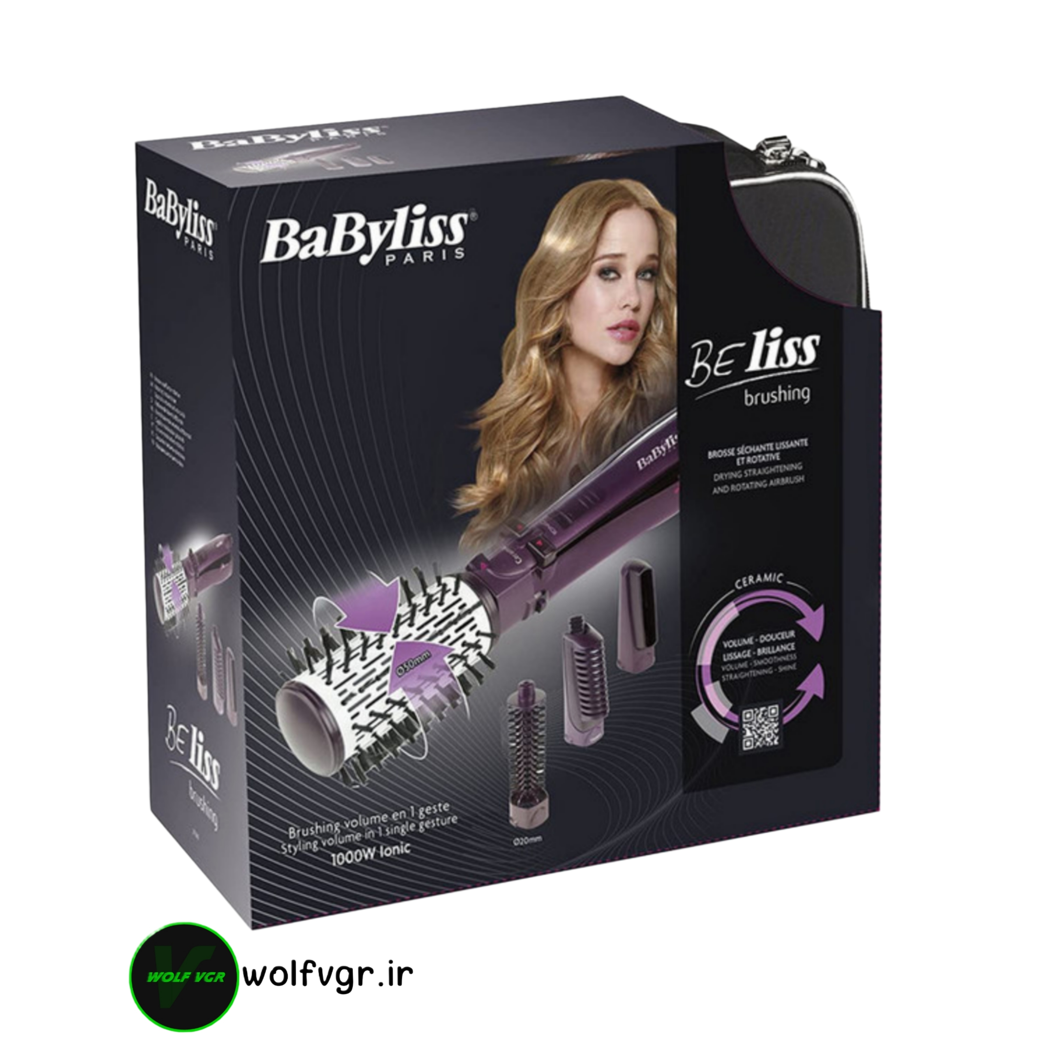 سشوار چرخشی بابلیس مدل 2736E با سری حرارتی