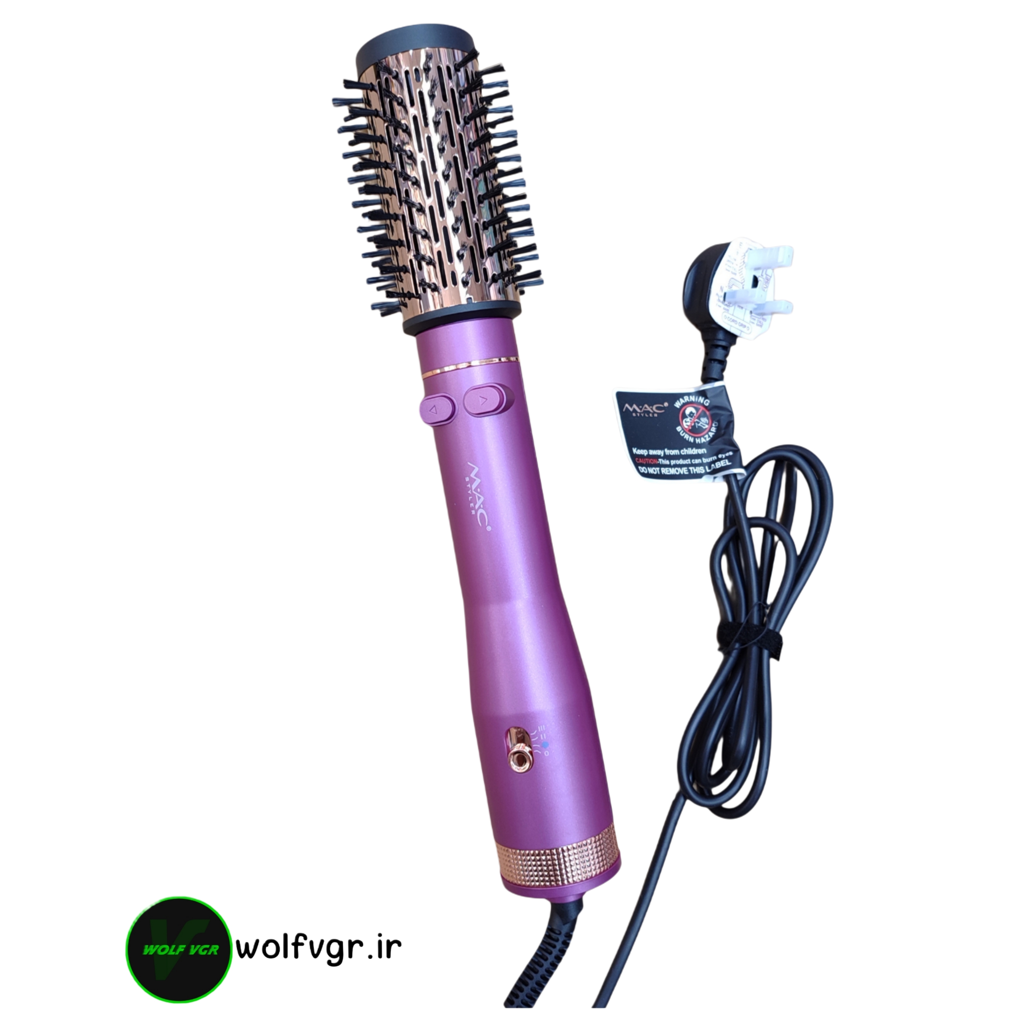 طراحی سبک و خوش‌دست سشوار مک استایلر مدل 1514