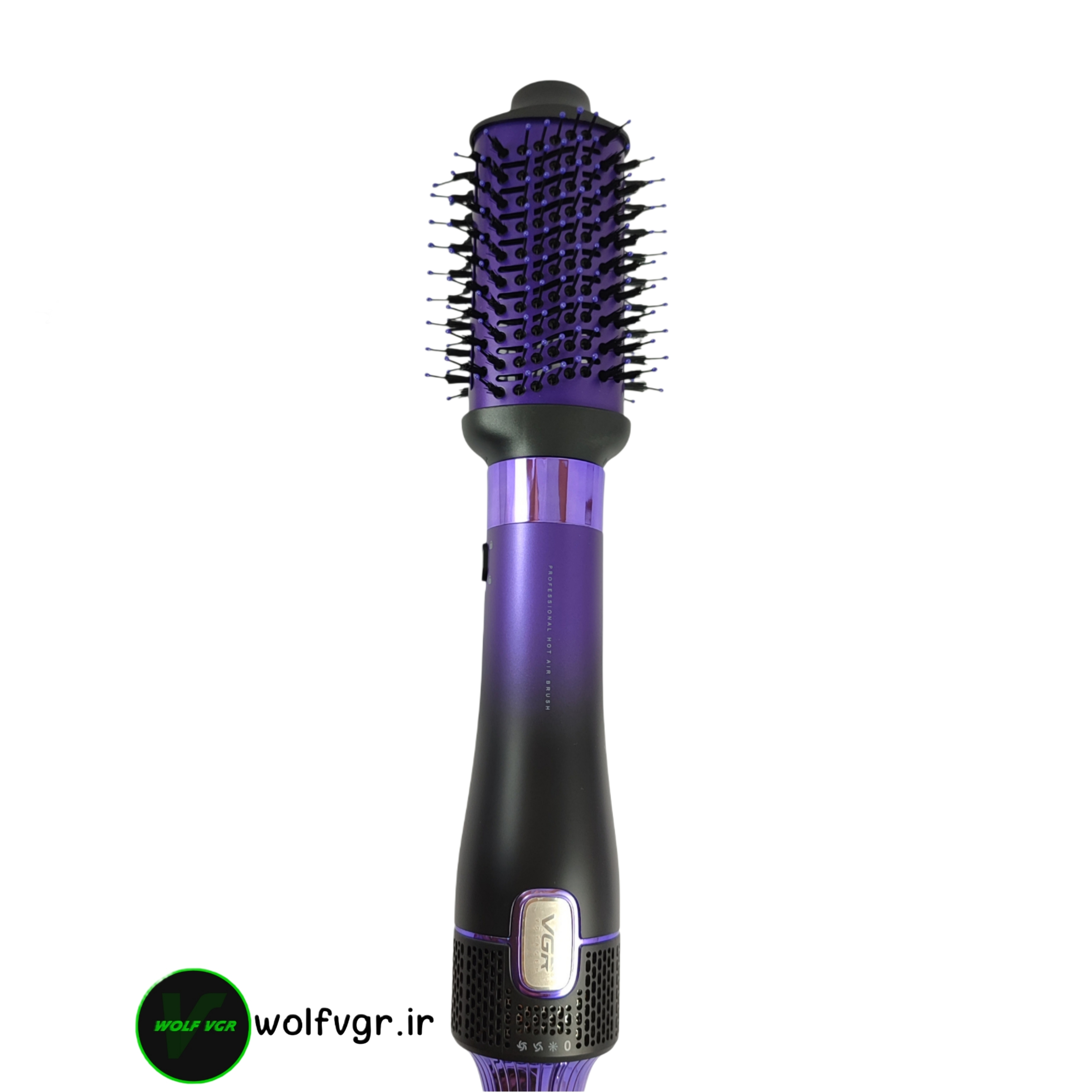 سشوار شانه دار چهارکاره وی جی آر V-484 در طراحی شیک و مدرن