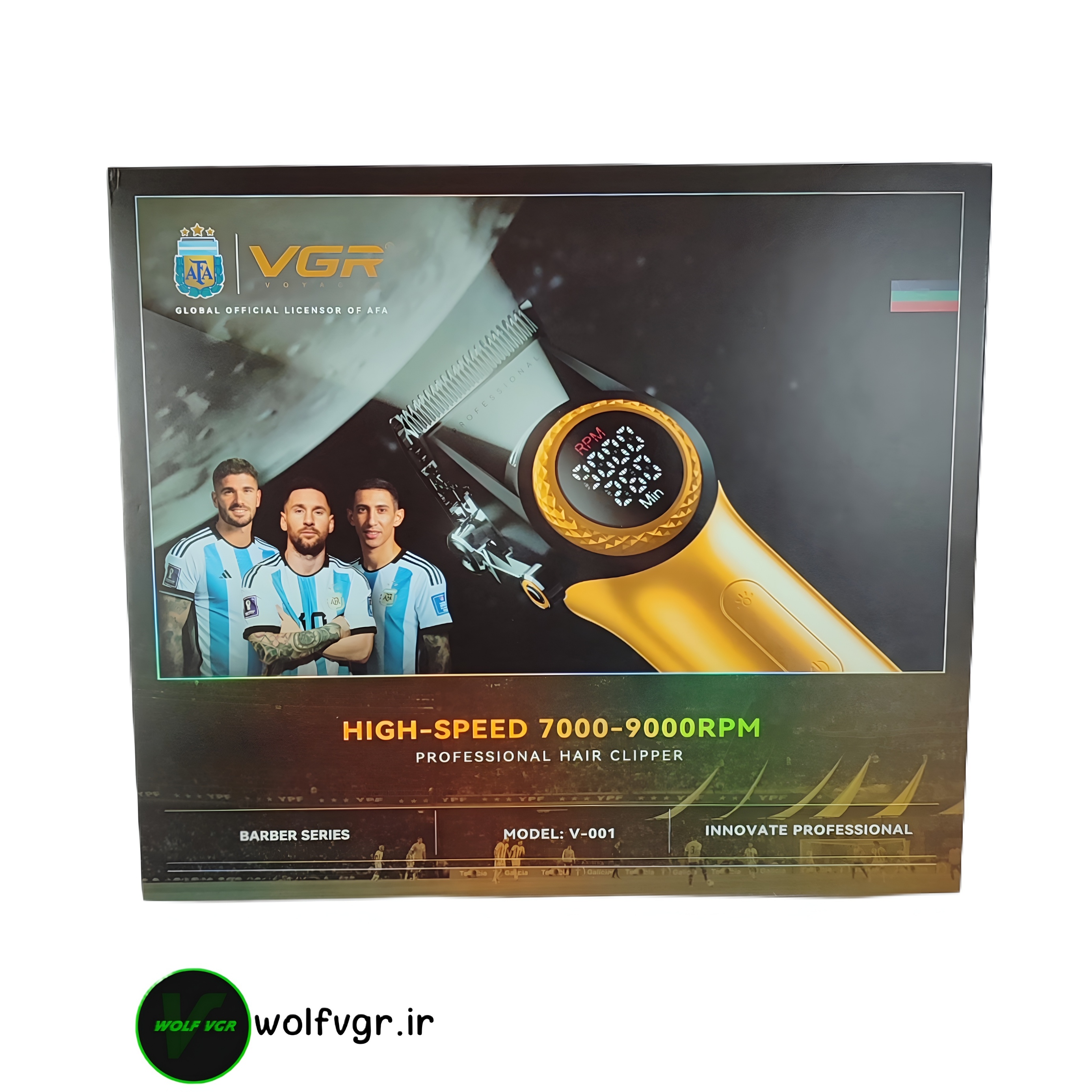 VGR PROFESSIONAL HAIR CLIPPER V-001