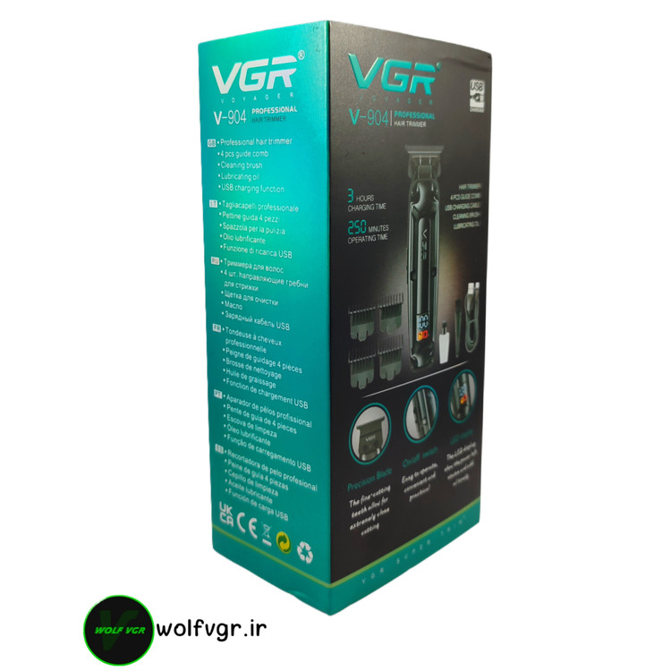 جعبه ریش تراش وی جی ار ۹۰۴