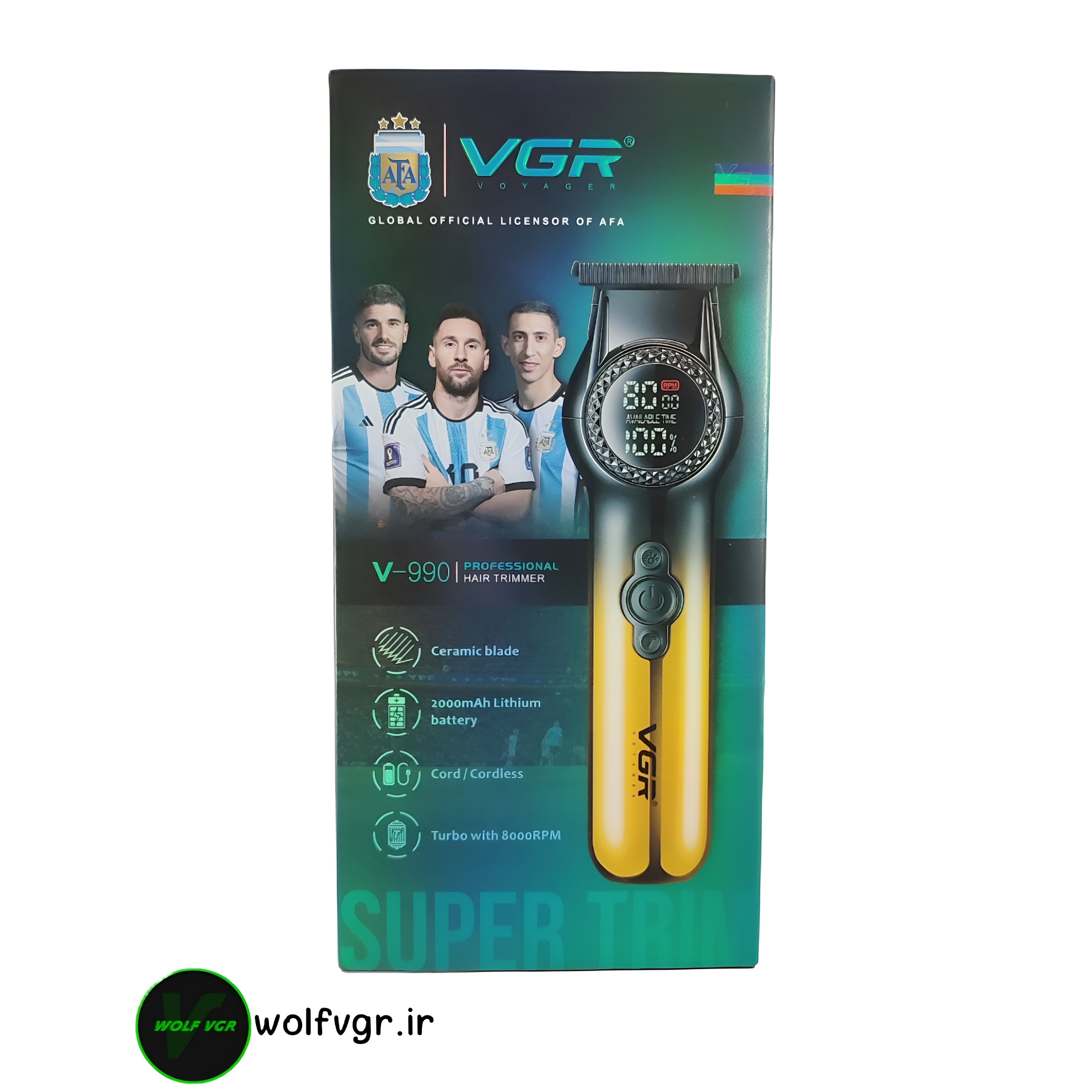 جعبه وی جی ار مدل ۹۹۰