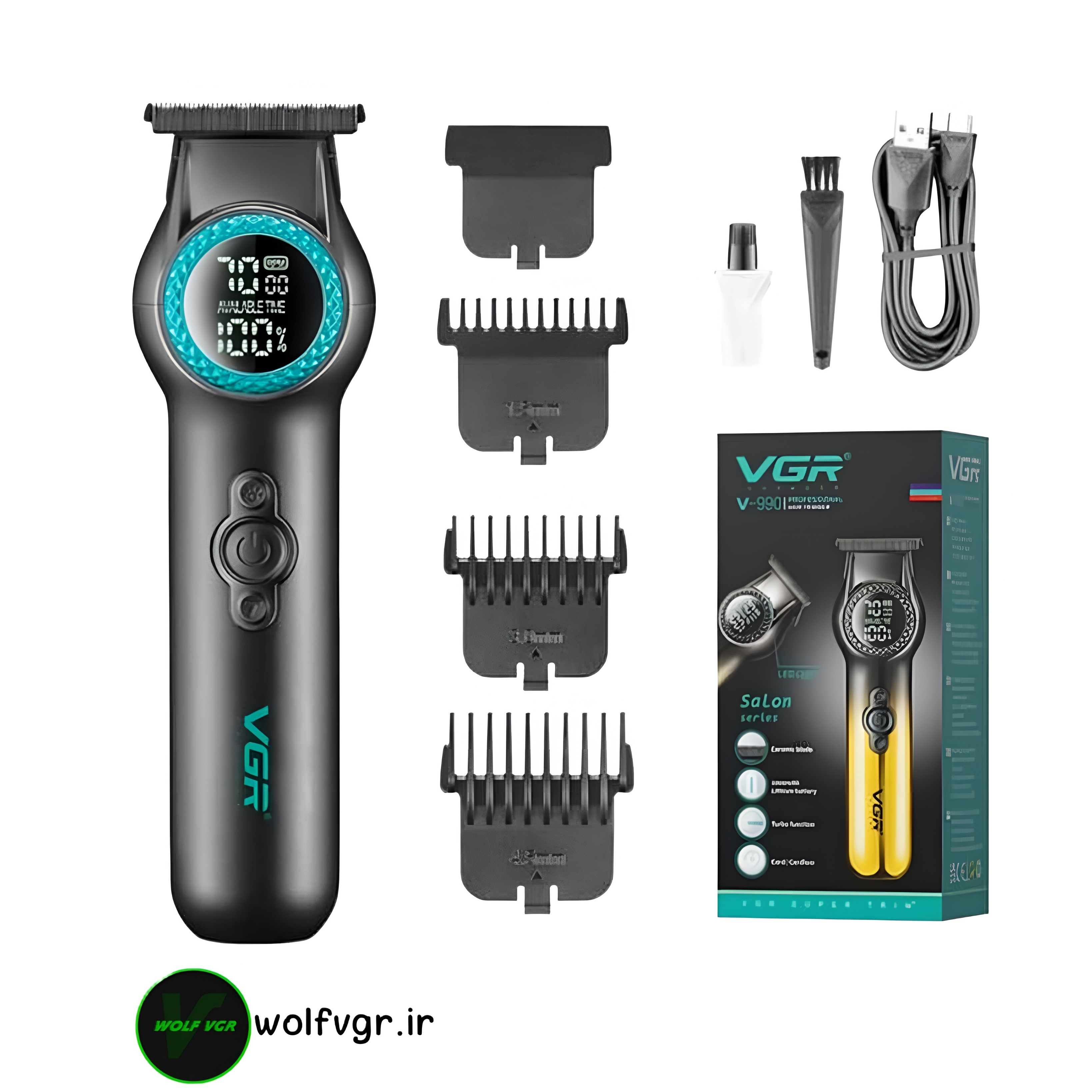 مشخصات وی جی ار ۹۹۰