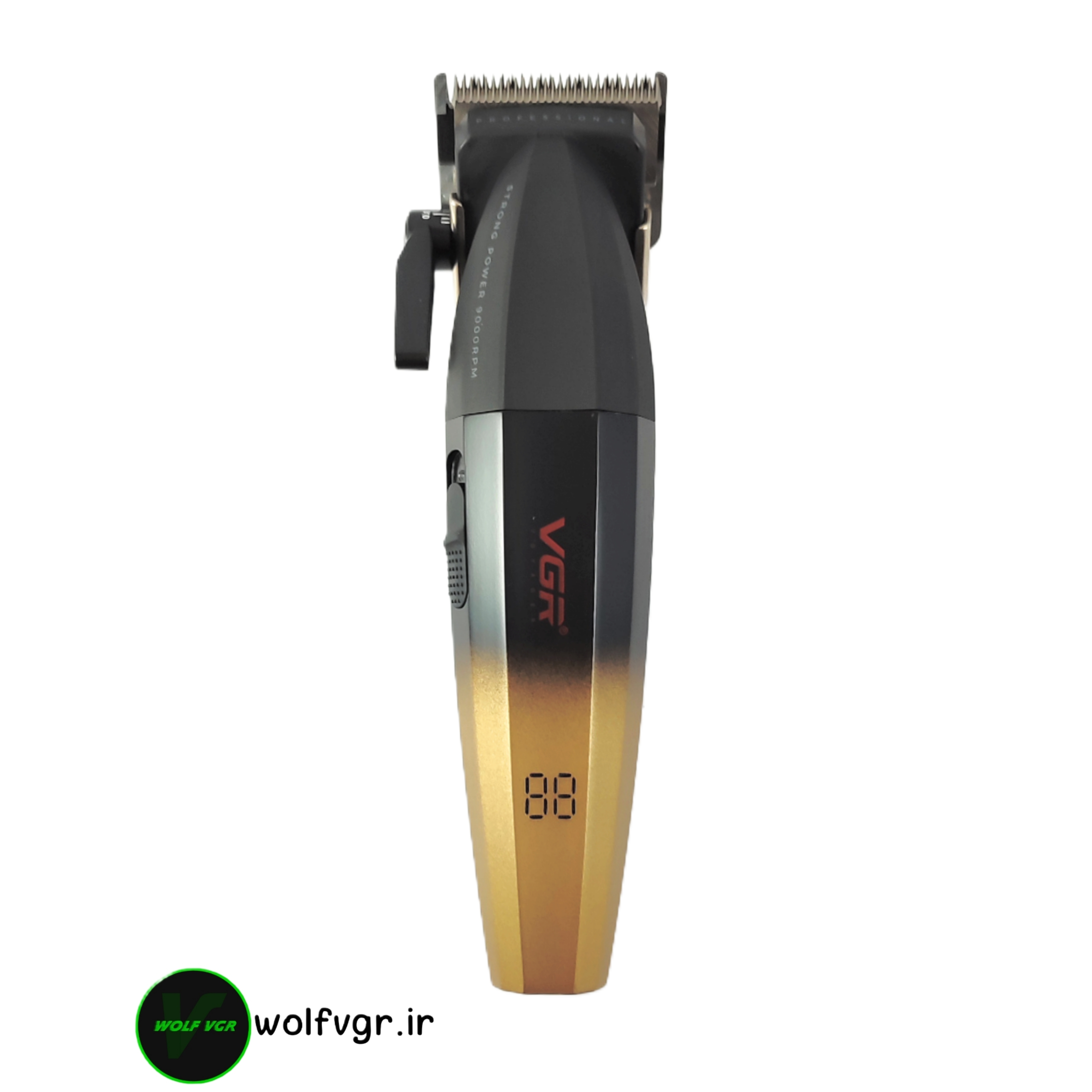 ماشین اصلاح وی جی آر مدل v-003 رنگ طلایی