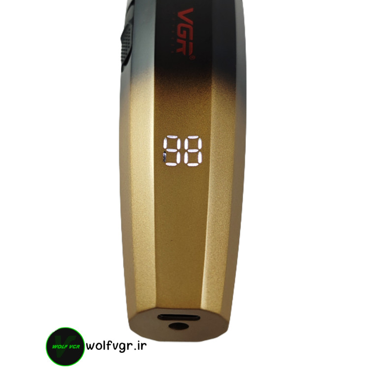 نمایشگر دیجیتال LED وی جی ار مدل ۰۰۳ رنگ طلایی
