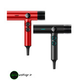 سشوار وی جی ار ۴۰۱ قرمز و مشکی