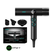 سشوار وی جی آر ۴۰۱ مشکی با متعلقات