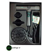 جعبه سشوار وی جی ار ۴۰۱ با متعلقات مشکی