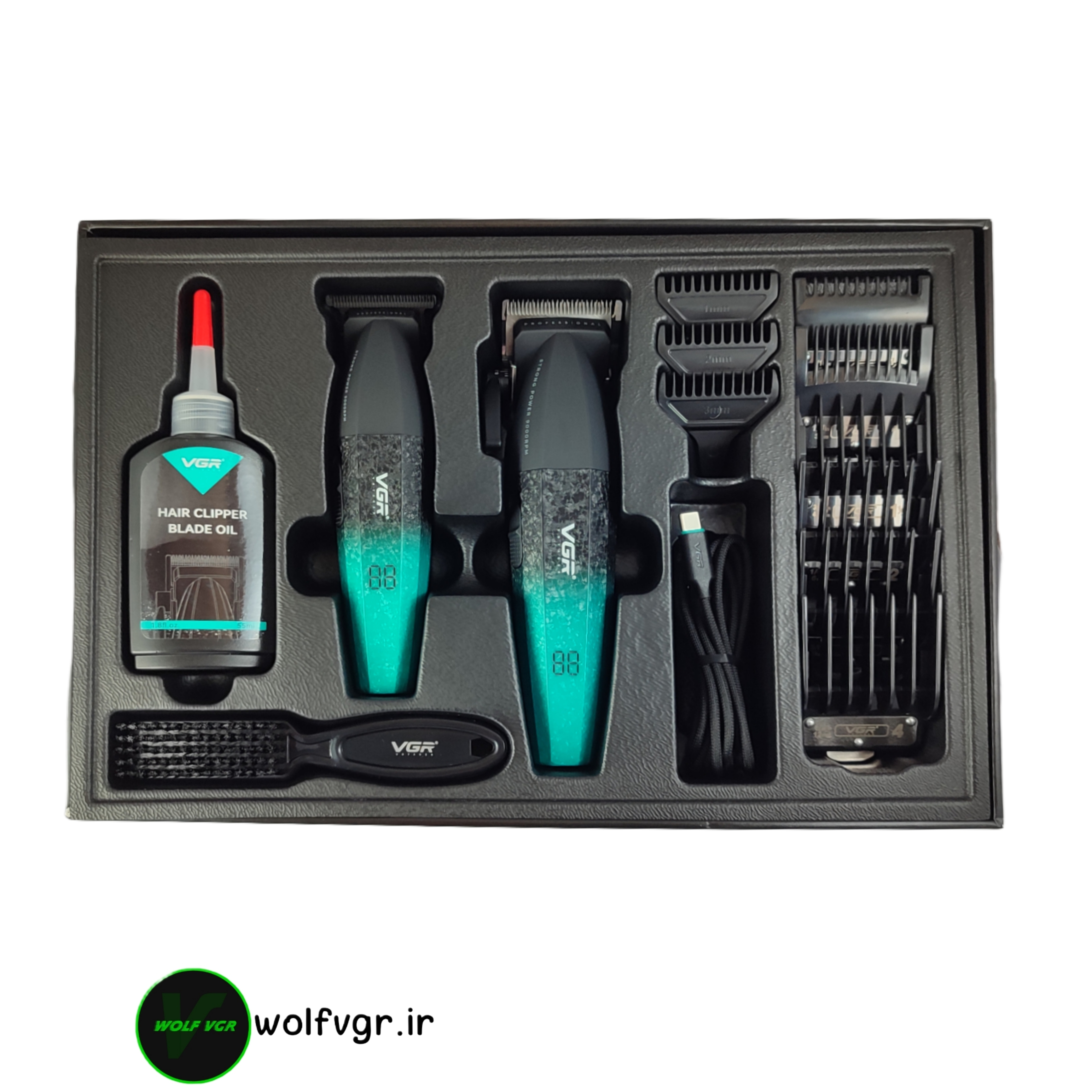 جعبه و اقلام همراه وی جی آر ۶۴۰