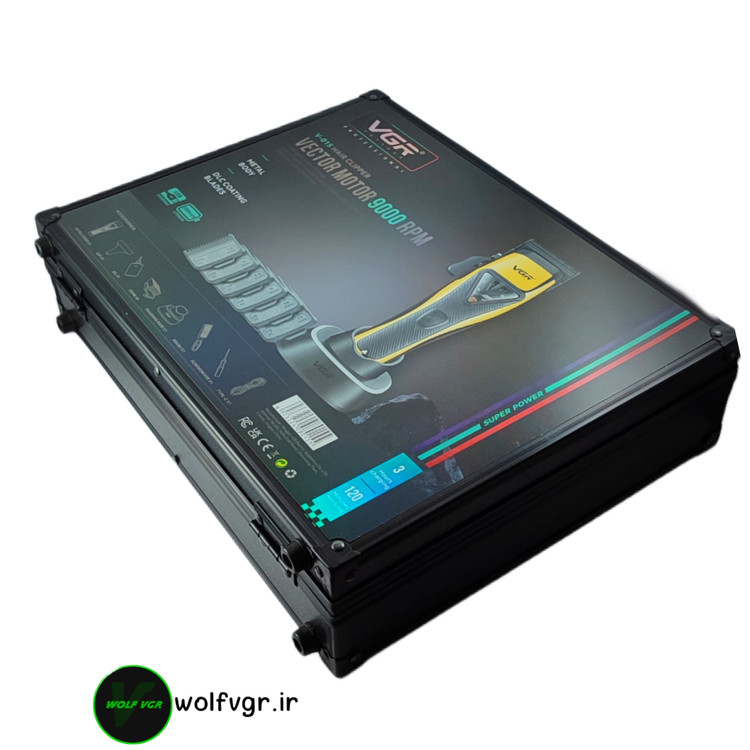 VGR hair clipper V015 full set view