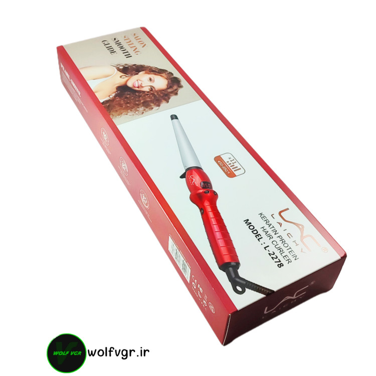 LAC conical curler L2278 full set view