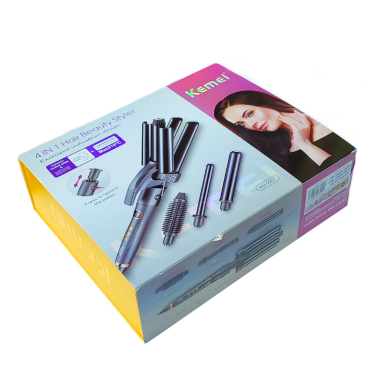 kemei Hair Straightener Box Model 9207