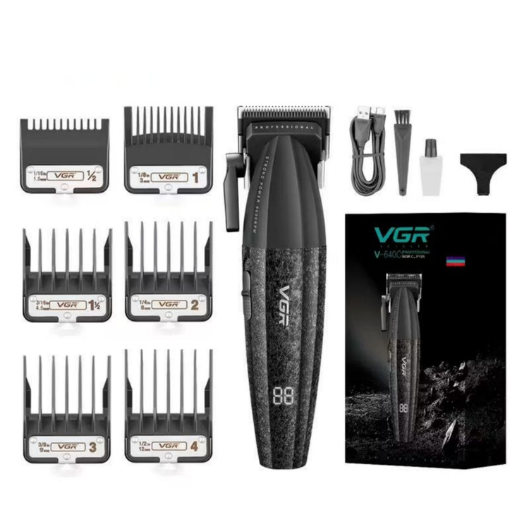 Items included with the VGR 640C shaving machine
